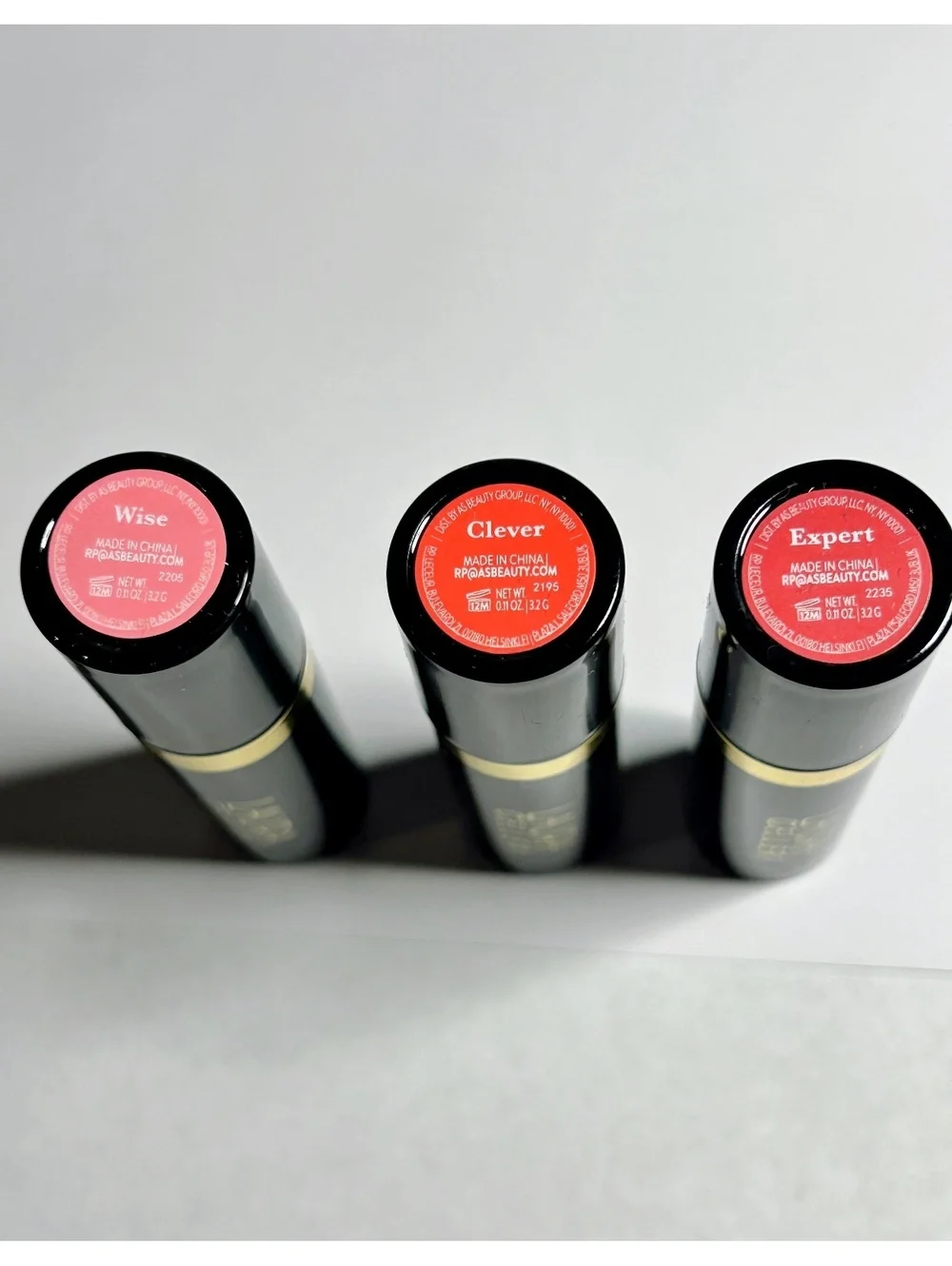 3 Laura Geller Smart Pout Transfer-Proof Lipsticks